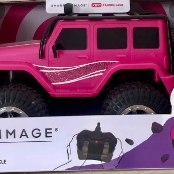 BARBIE Pink RC Jeep by Sharper Image! GREAT CHRISTMAS GIFT! GREAT PRICE! - Picture 1 of 7